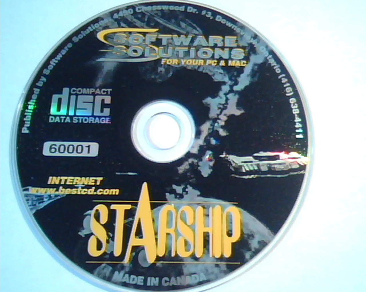 CD Starship Software Solutions 60001 - for PC and Mac