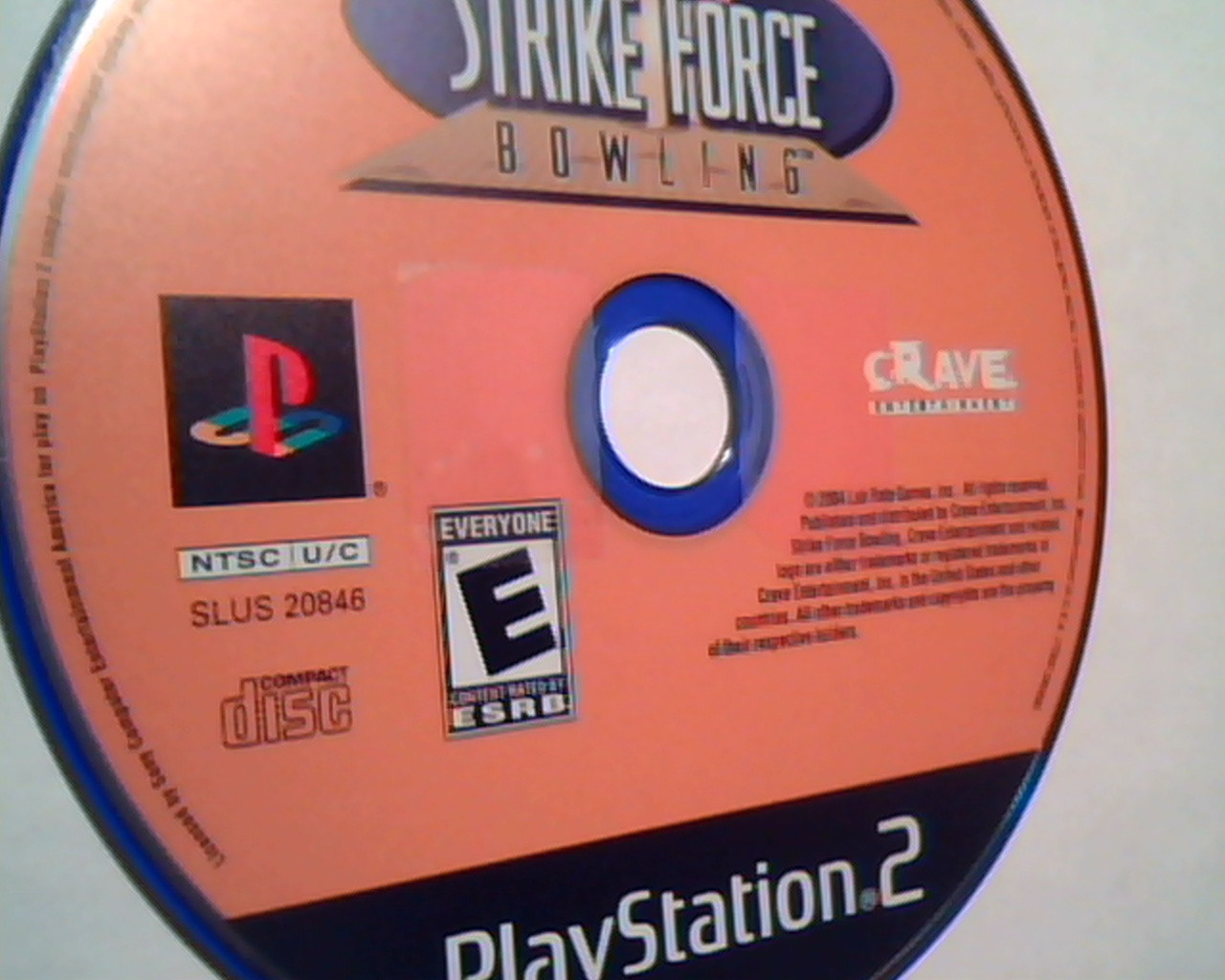 CD Strike Force Bowling PlayStation2 game playstation SLUS 20846 - image 2