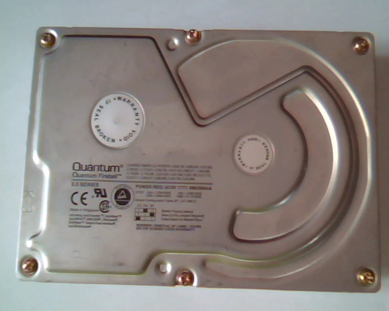 Hard Disk Drive SCSI Quantum Fireball 1080S FB10J011 01-A SFB3 0CH0