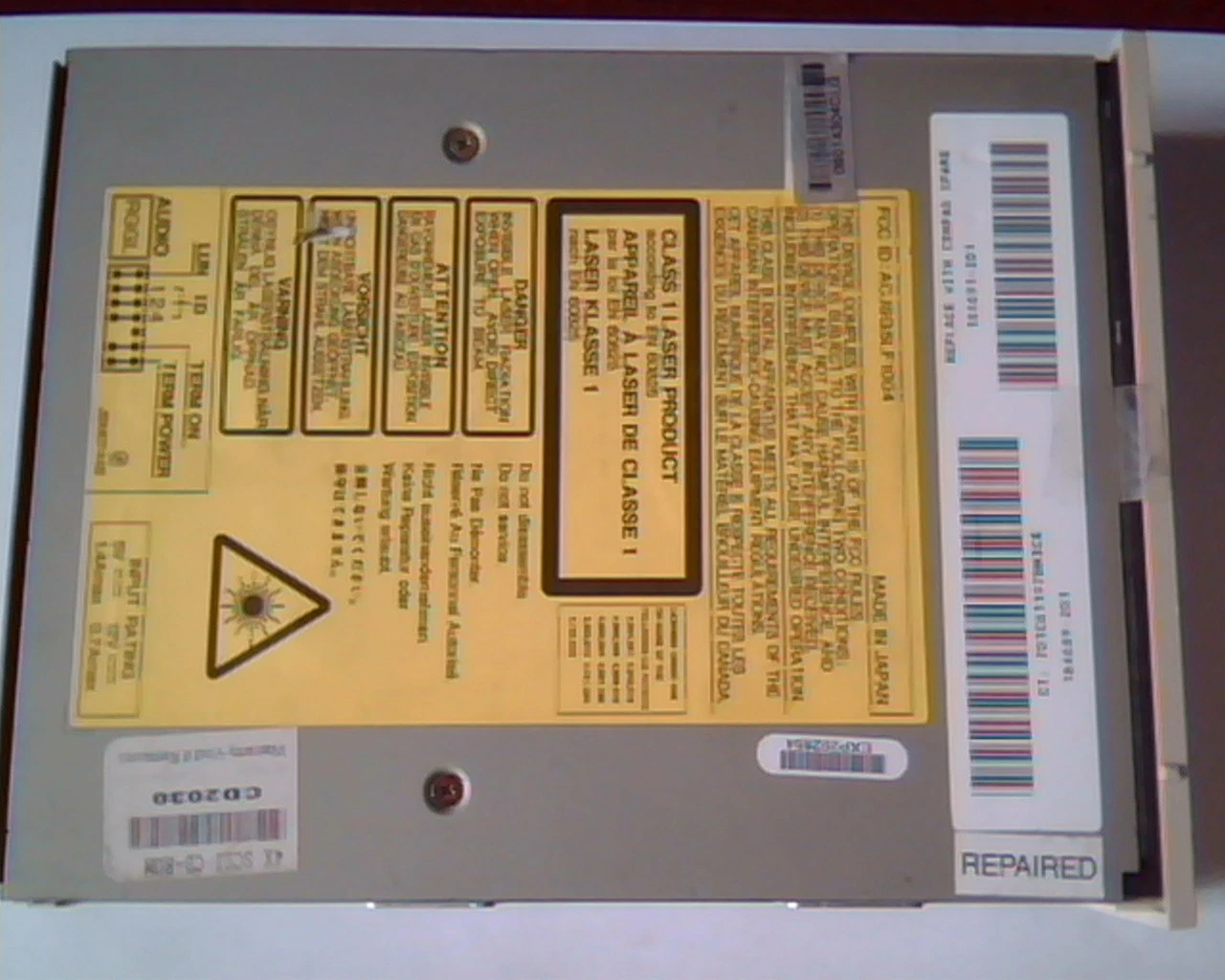 CD Drive Matsushita LF-1094C May 1996 CD2030 184691-201 rev A - image 4