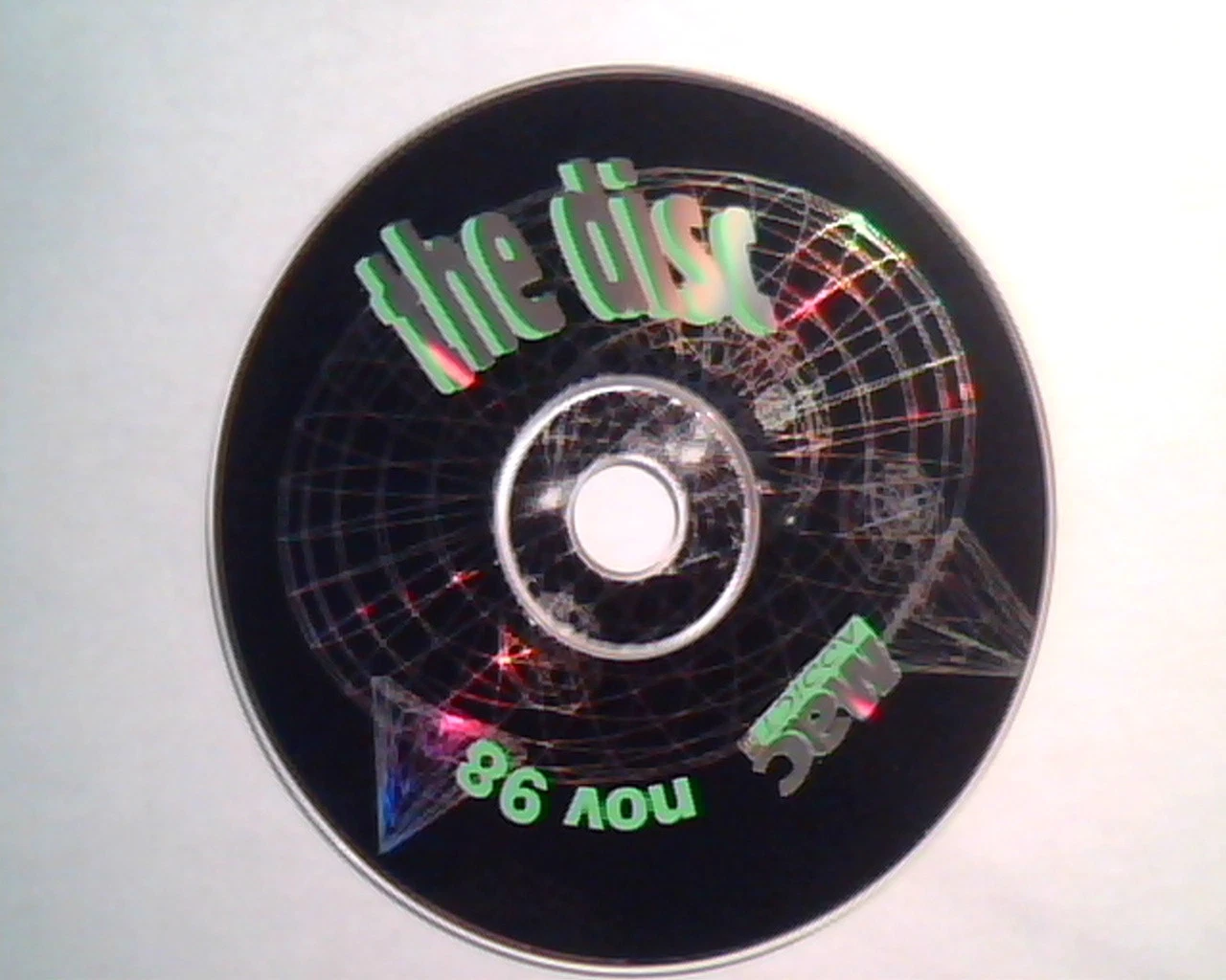 CD The Disc Mac Addict Macintosh Nov 98 November