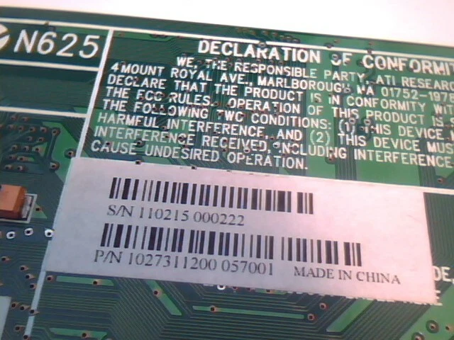 AGP Video Graphics Card ATI Rage 128 Pro R128P 109-73100-01 Low-Profile ✅TESTED - image 6
