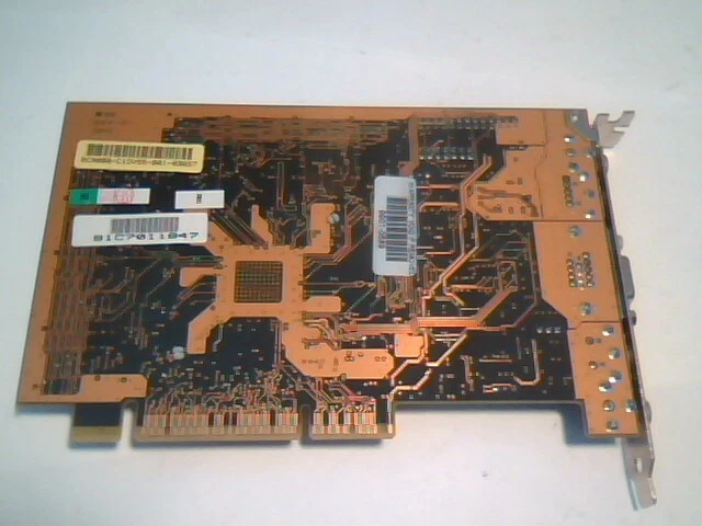 AGP Video Graphics Card ASUS V3400TNT TV 16M Rev 1.03 VGA S-Video Comp ✅TESTED - image 2
