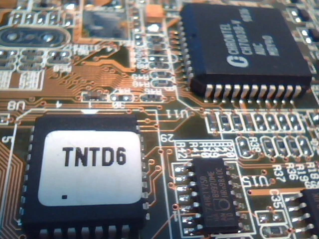 AGP Video Graphics Card ASUS V3400TNT TV 16M Rev 1.03 VGA S-Video Comp ✅TESTED - image 5