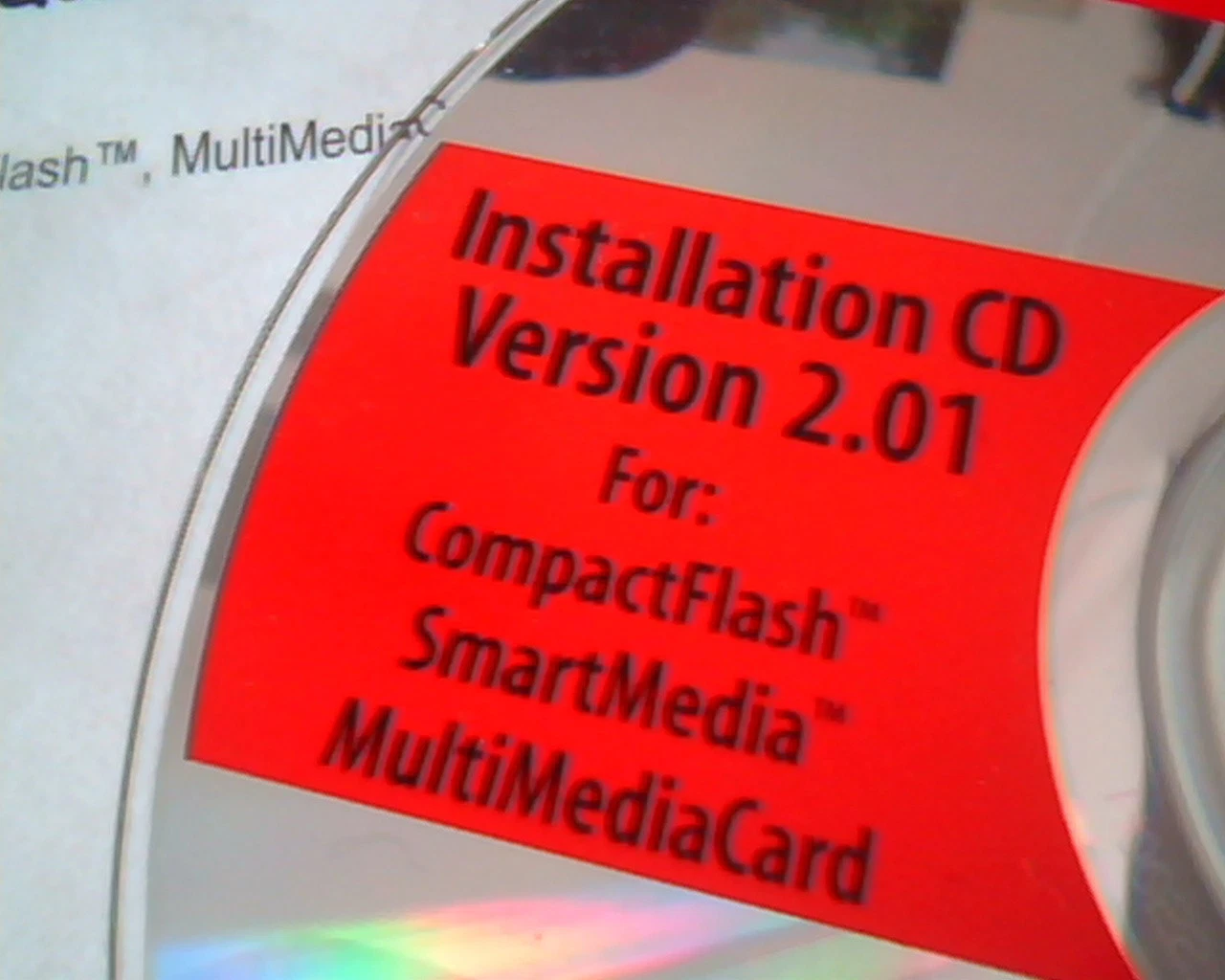 SanDisk ImageMate Quick Start Guide and Installation CD Ver 2.01 Mac SmartMedia - image 3