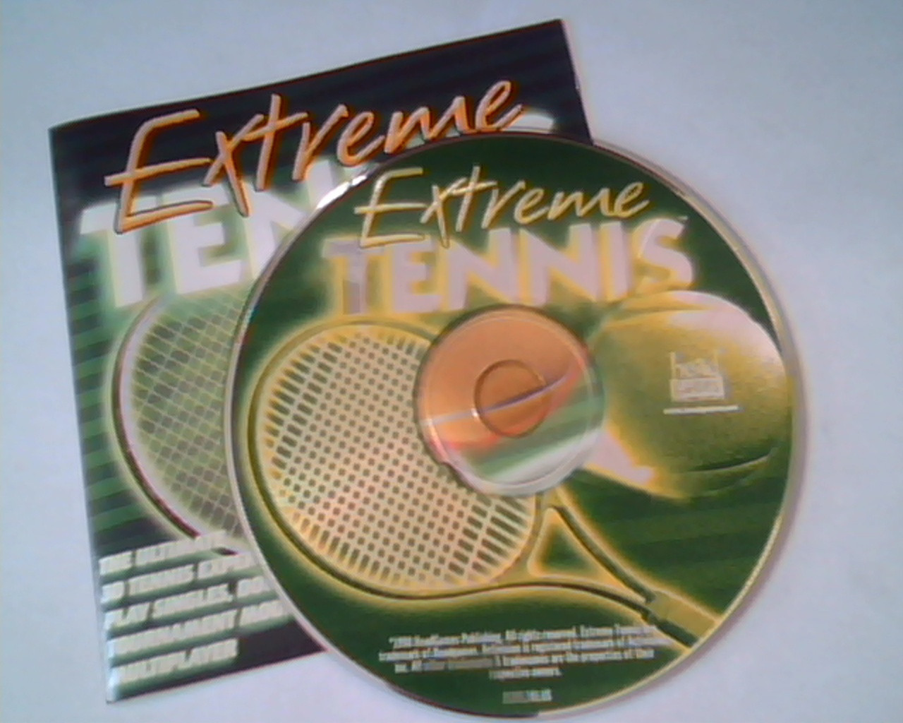 CD Extreme Tennis - Head Games - ultimate 3D Tennis Game Experience
