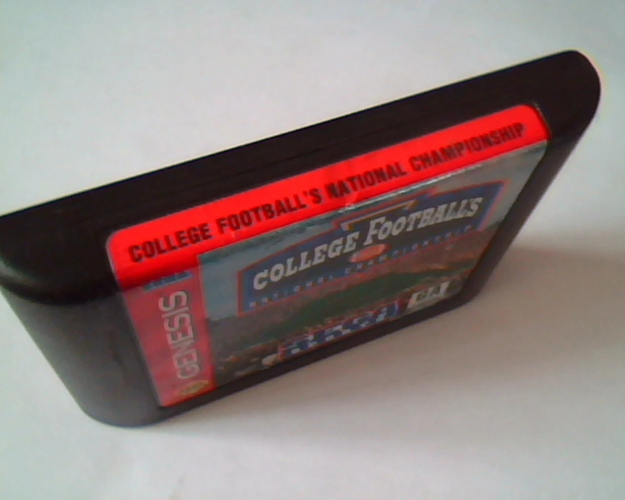 Game Cartridge Sega Genesis College Football's National Championship 670-3662 - image 4