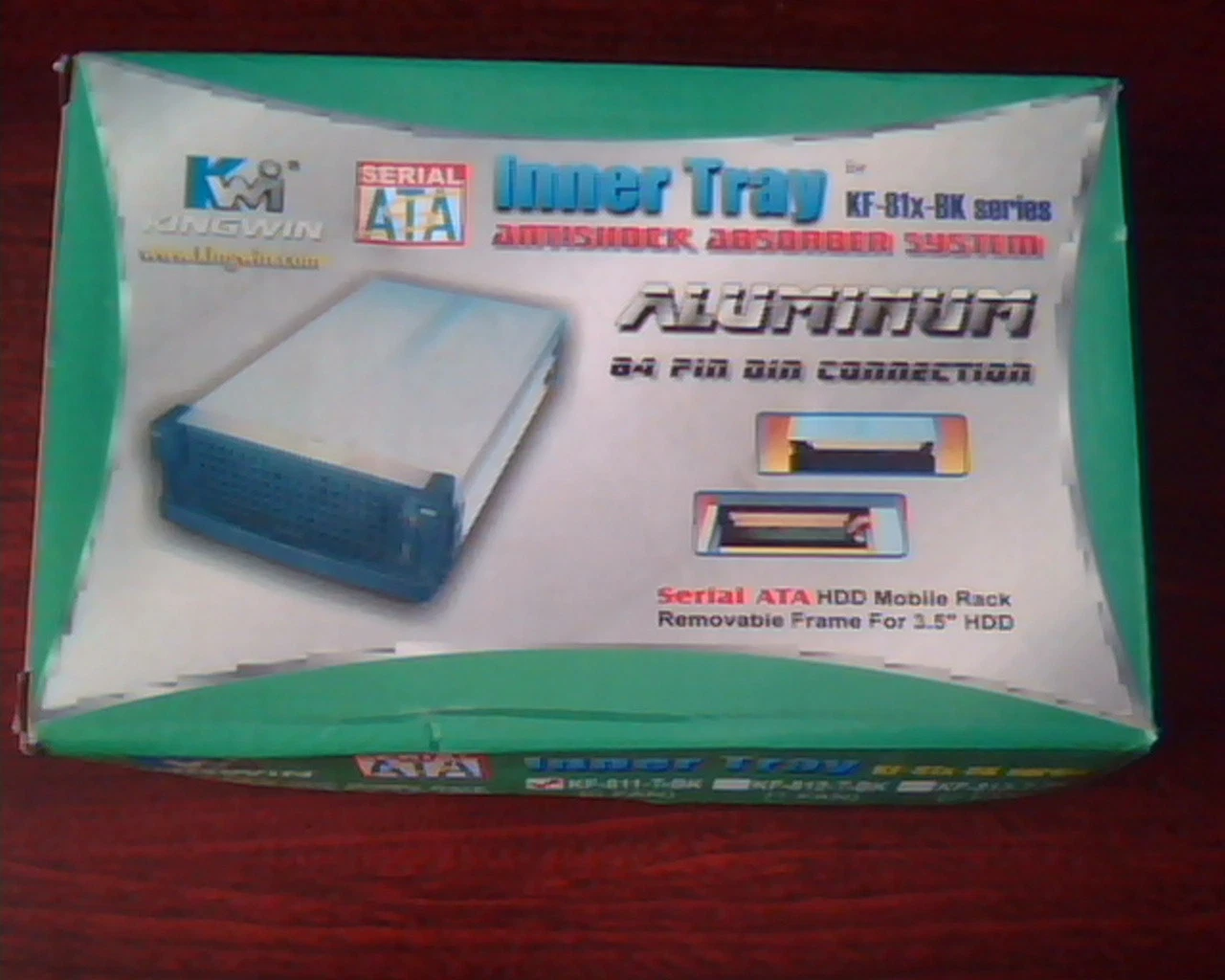 Kingwin Inner Tray for KF-81X-BK Series - Serial ATA HAA Mobile Rack Removable