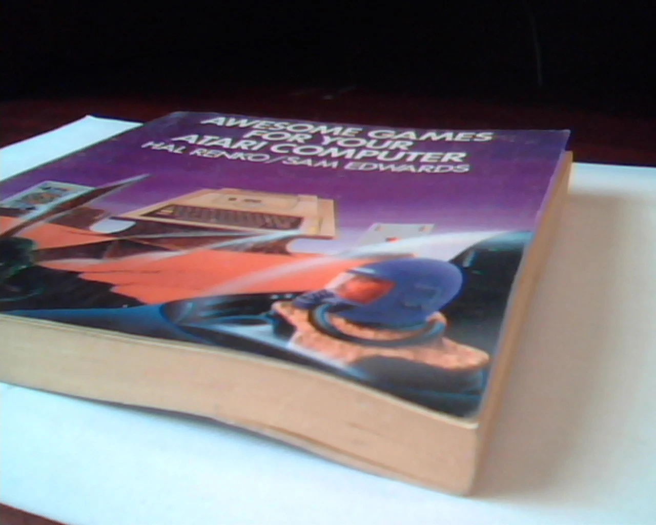 Book - Awesome Games For Your Atari Computer - Renko Edwards 0-201-16477-9 - image 2
