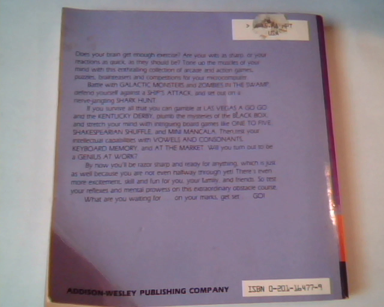 Book - Awesome Games For Your Atari Computer - Renko Edwards 0-201-16477-9 - image 4