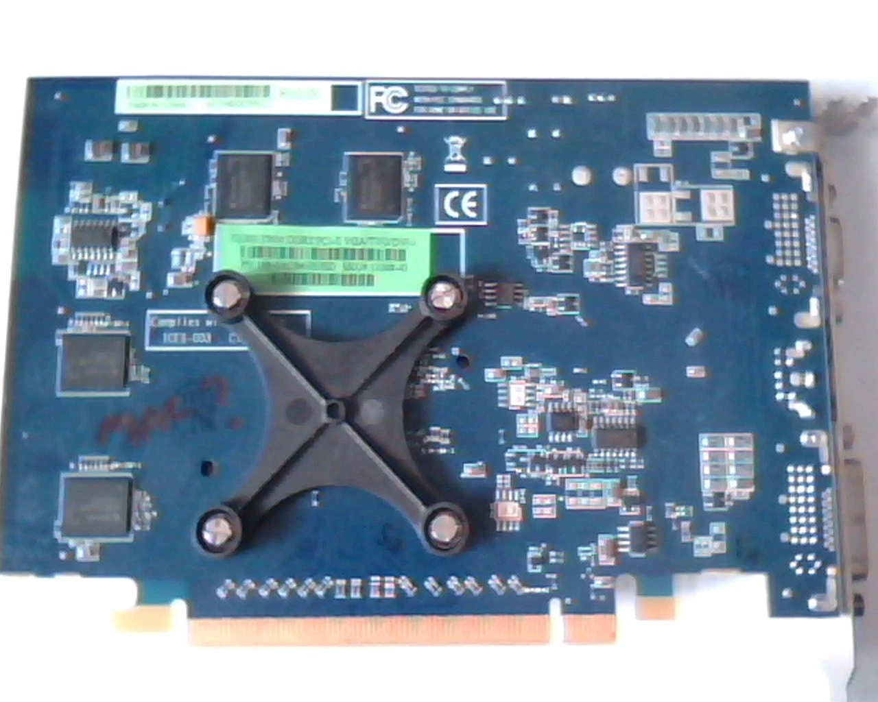PCI-E express card ATI 109-A67631-00 X1300 256M DDR2 DVI VGA 188-0AC84-0S5SD - image 4