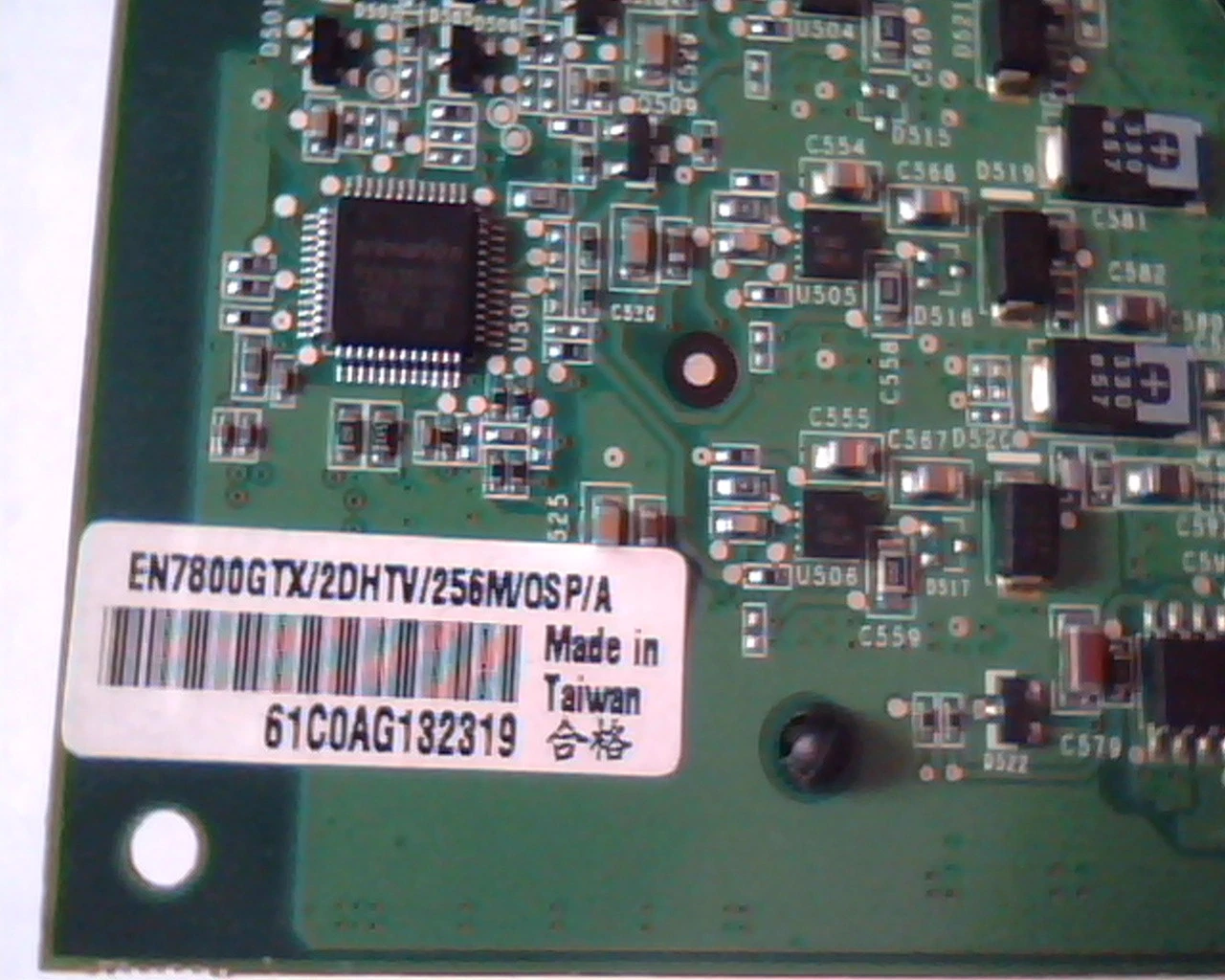 PCI-E express card ASUS EN7800GTX 600-10347-0004-400 L NVIDIA 2DHTV 256M P347 - image 4