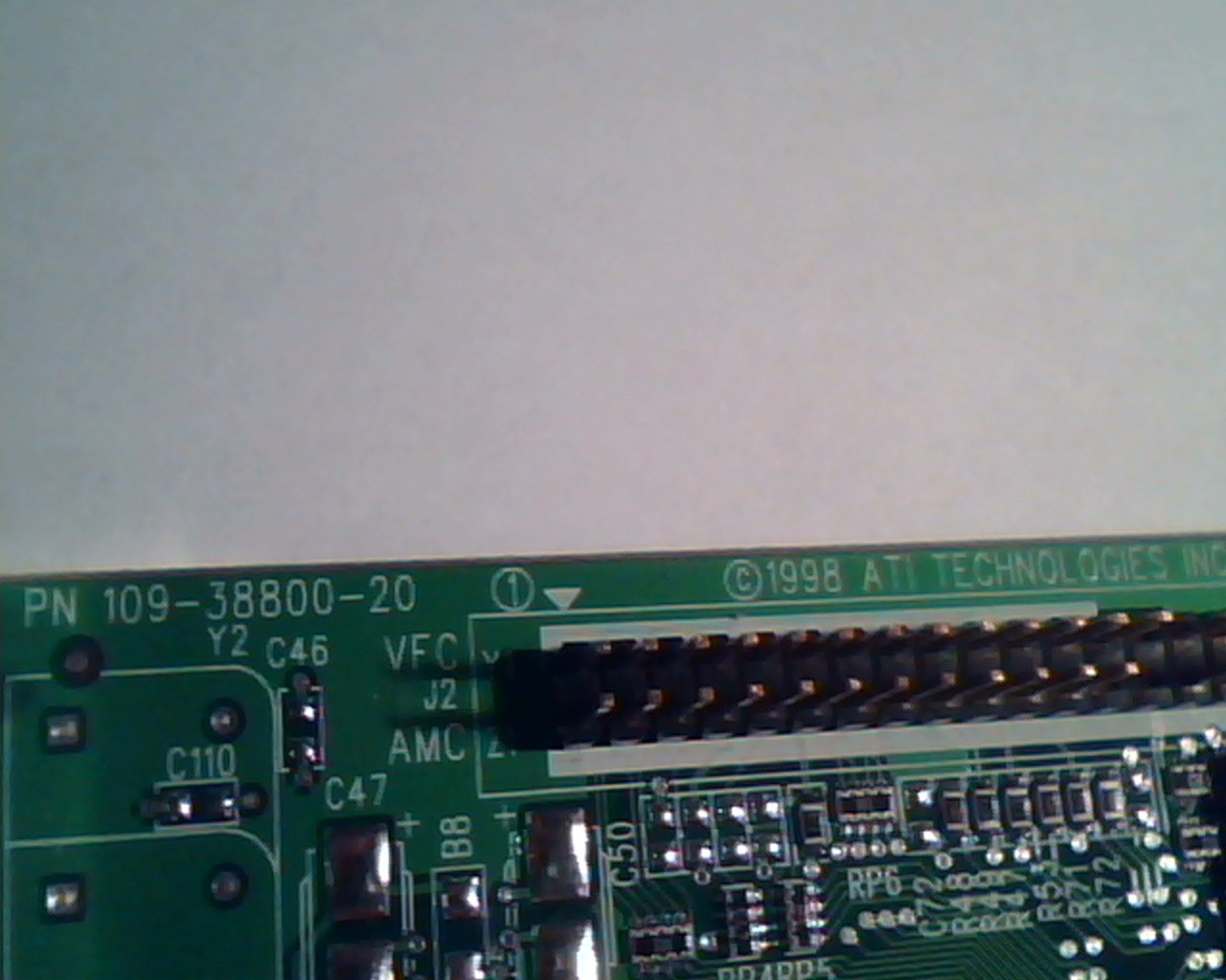 PCI card ATI Rage IIC agp 109-38800-20 1023883820 VGA 38816 - image 2