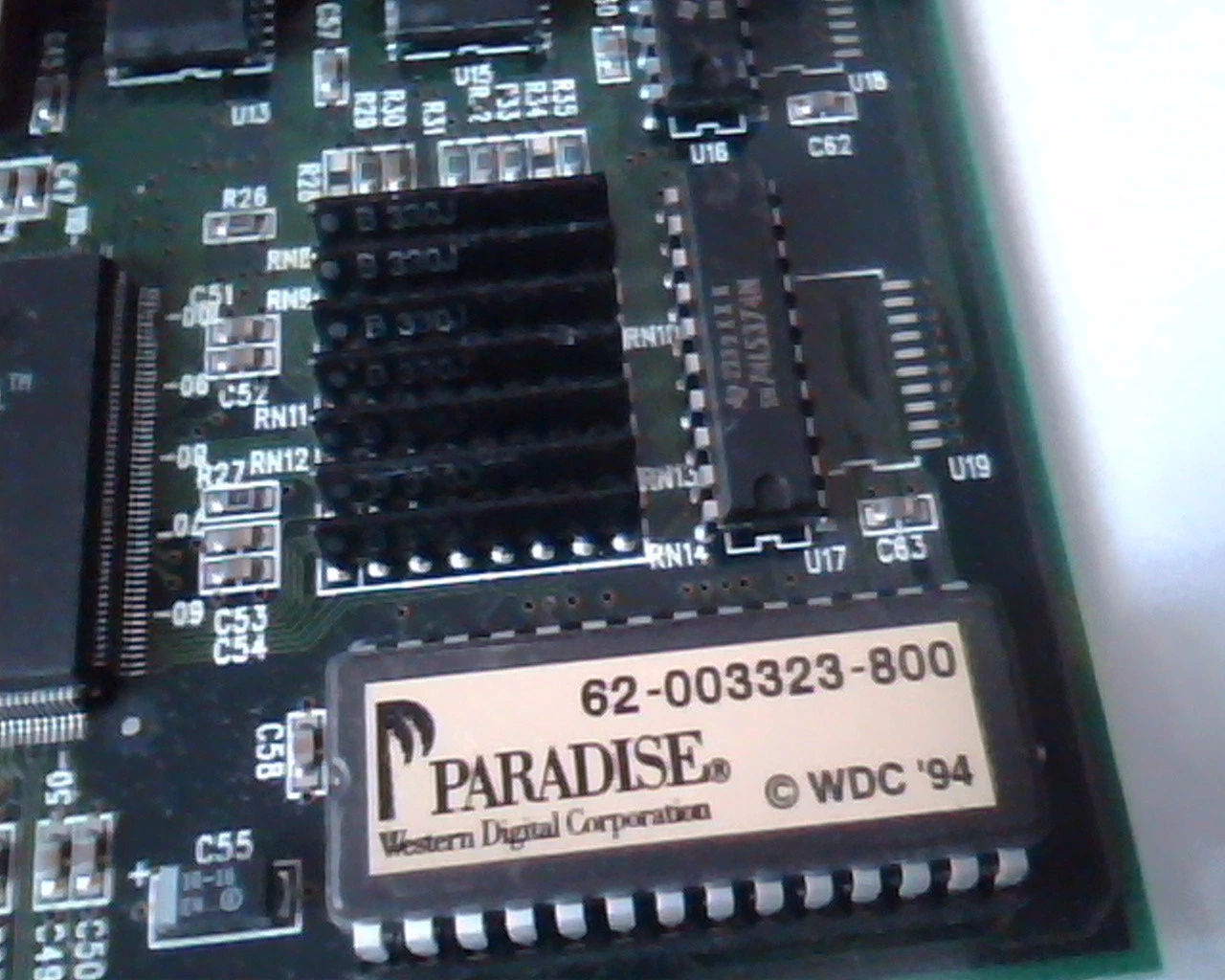 PCI card PCID64 S3 EMA004TS01CO Rev C JDF-864PCI-003 62-003323-800 VGA WDC - image 3