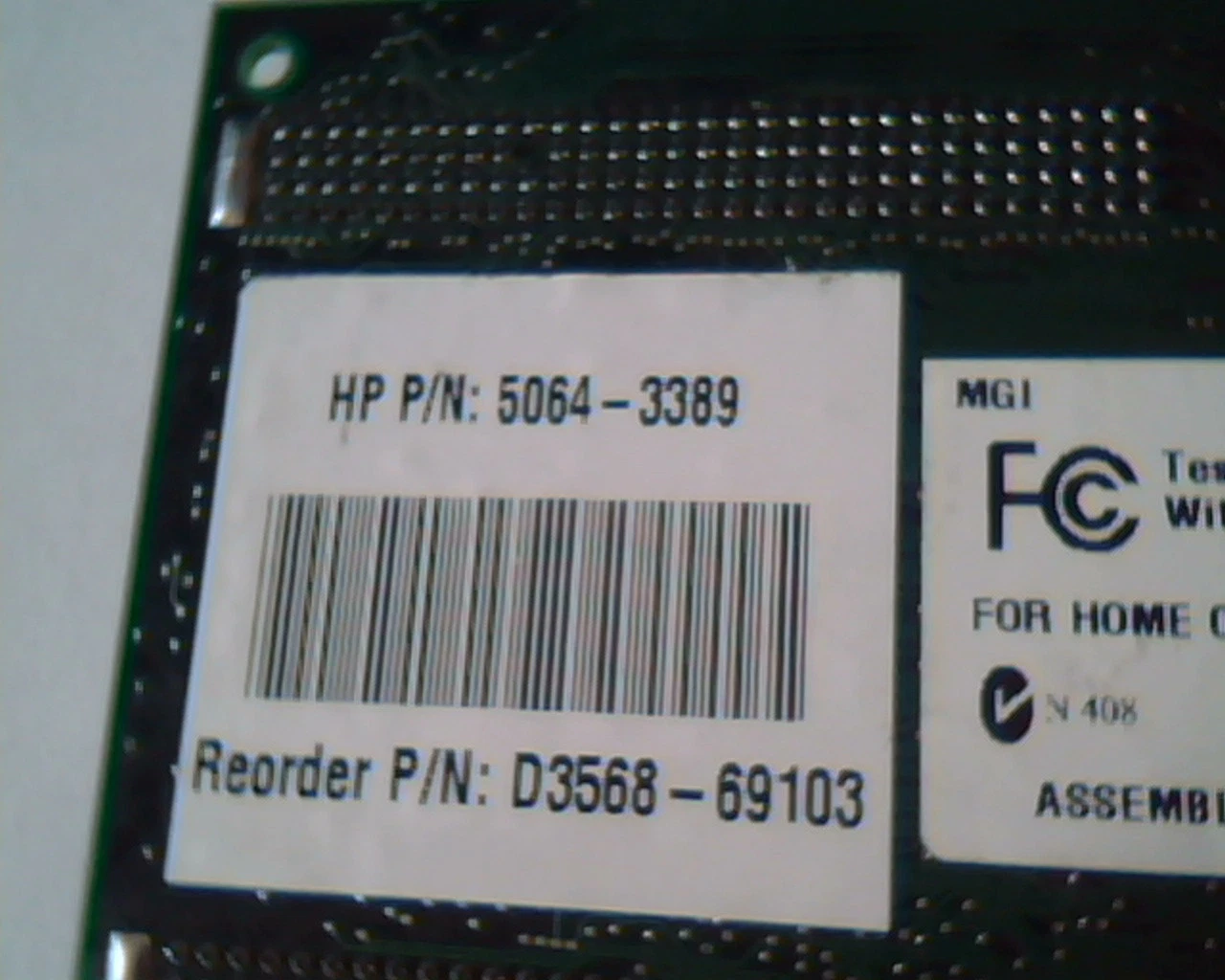 PCI card Matrox 708-04 Rev A MGI MIL2P/4/HPC 5064-3389 DVI VGA MGA-2164WP-C - image 6