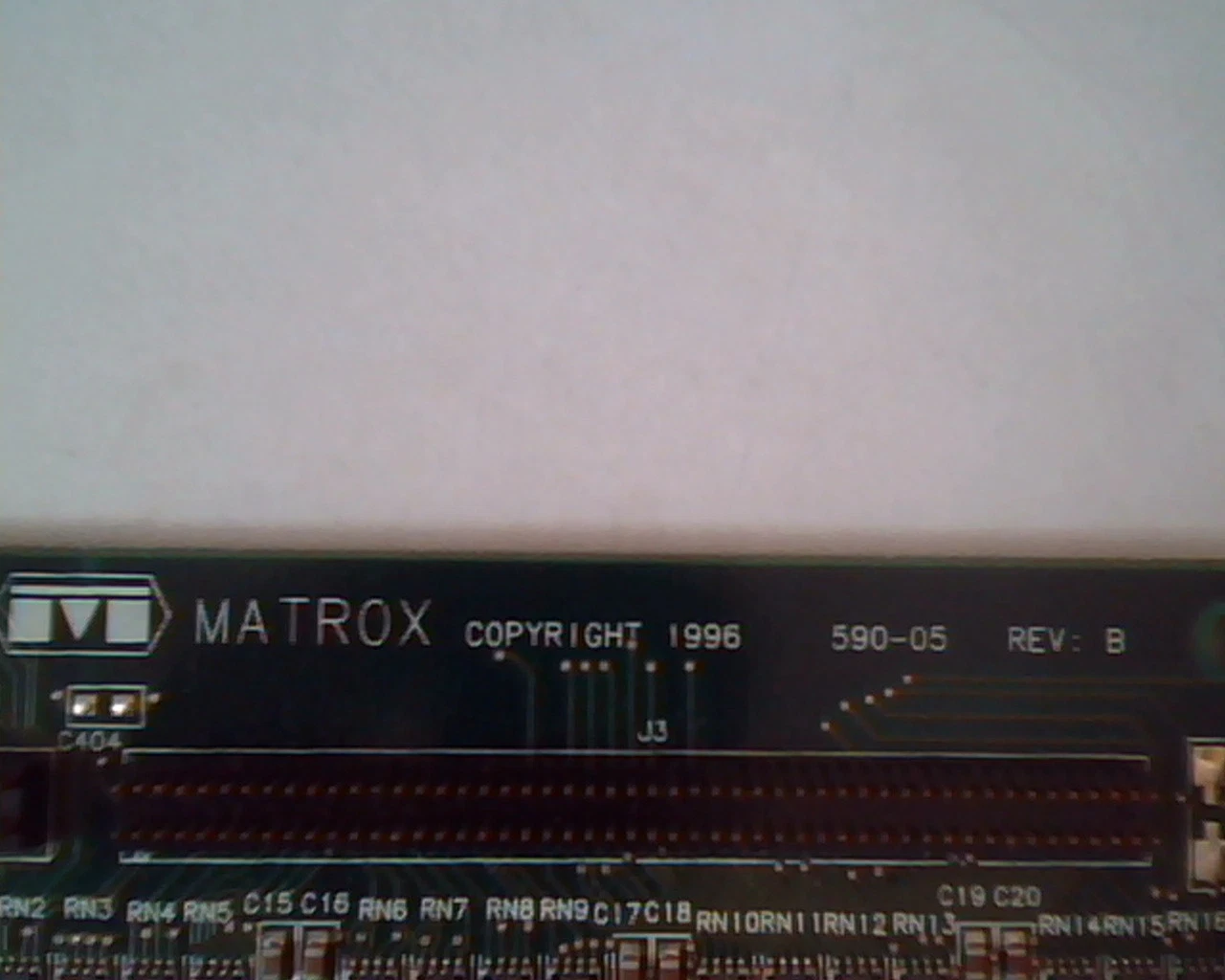 PCI Video Card Matrox 590-05 Rev B MGA-MIL/4C MGI DVI VGA IS-MGA-2064W-R3 - image 2