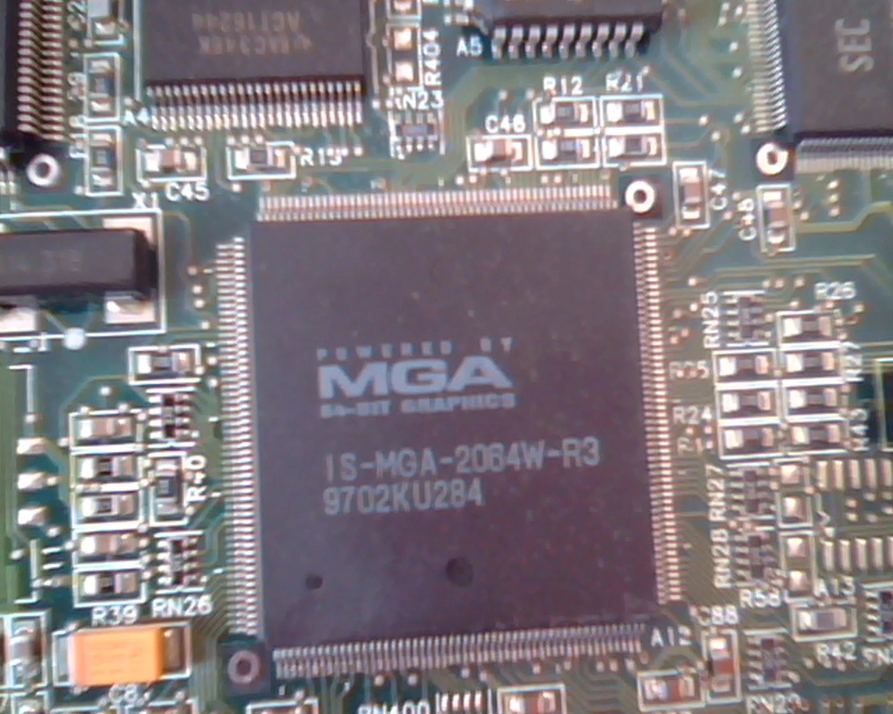 PCI Video Card Matrox 590-05 Rev B MGA-MIL/4C MGI DVI VGA IS-MGA-2064W-R3 - image 4