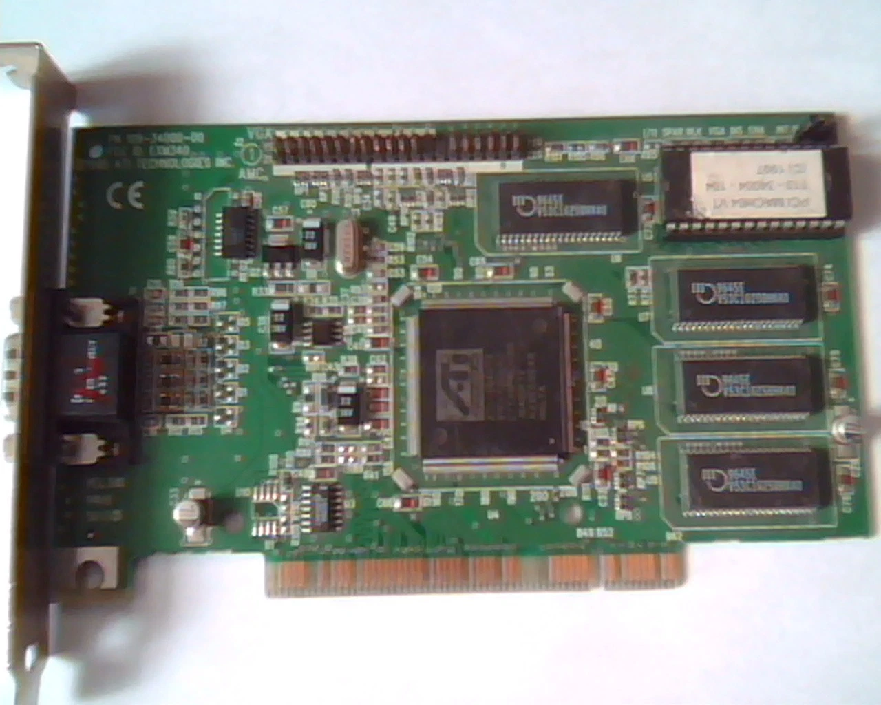 PCI Video card ATI MACH64 VT 109-34000-00 EXM340 113-34004-104 ATI-264VT2 VGA