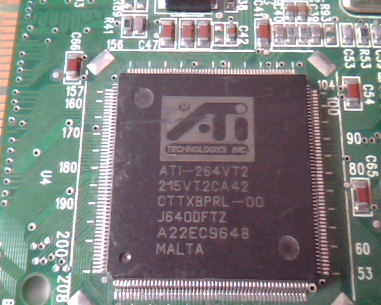 PCI Video card ATI MACH64 VT 109-34000-00 EXM340 113-34004-104 ATI-264VT2 VGA - image 3