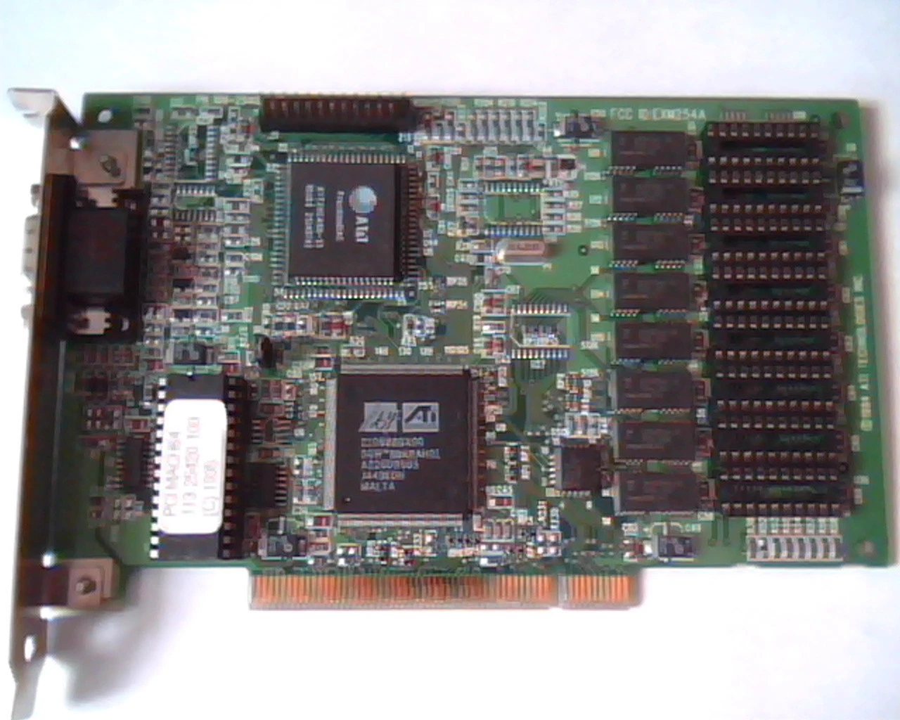 PCI Video card ATI MACH64 109-25400-43 EXM254A 113-25420-100 102-25425 VGA
