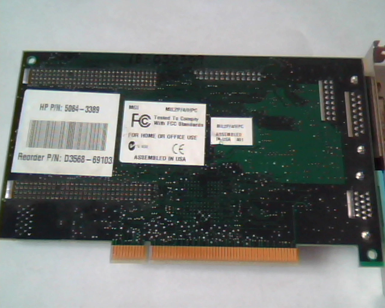 PCI Video card Matrox 708-04 Rev A MGI MIL2P/4/HPC 5064-3389 MIL2P DVI VGA - image 7
