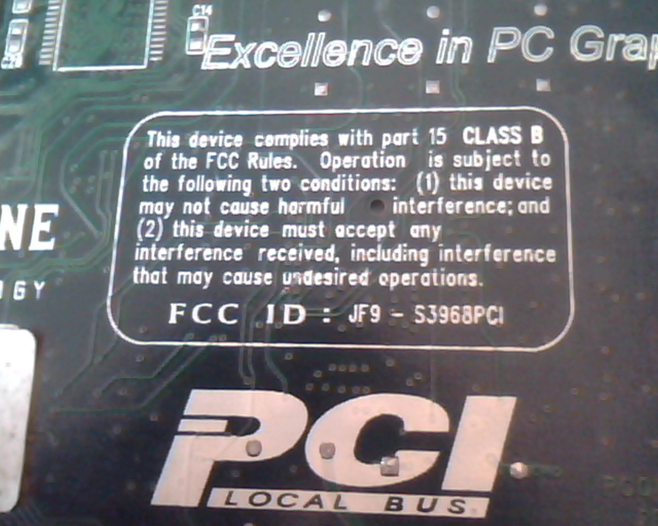 PCI Video card S3 Vision968 968 2MB V2.05.08 MPVXP0010X NumberNine PC00BPZ0-3 #9 - image 5