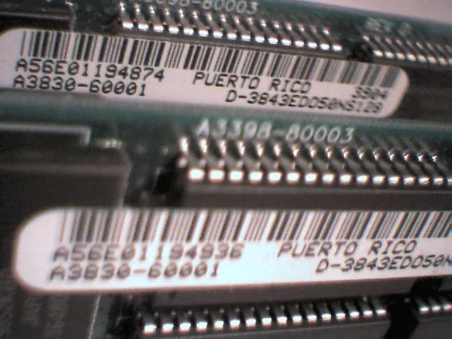 HP Visualize C360 A4125-66516 A3 CPU System Processor Board HP9000 w/ 256MB RAM - image 4