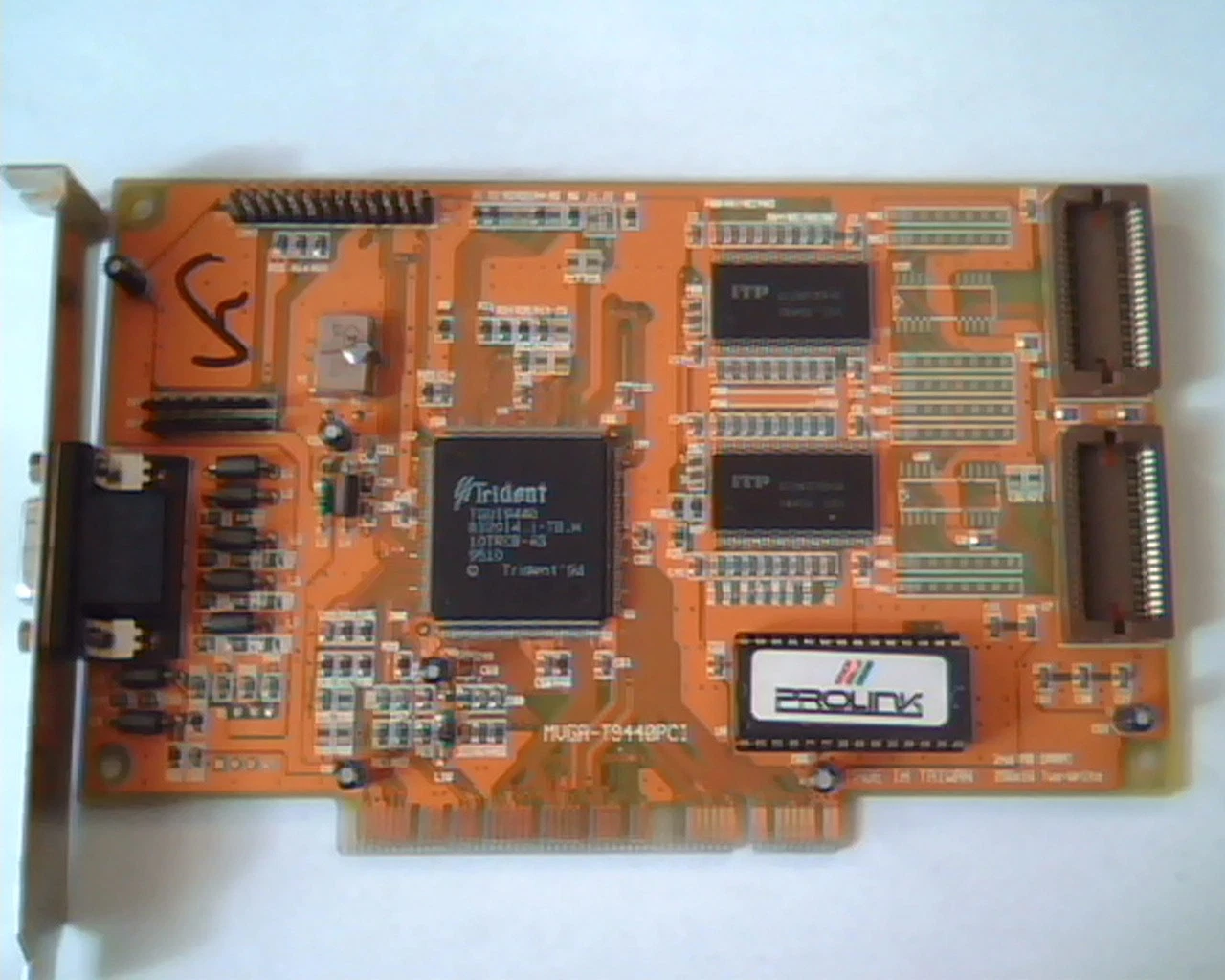 PCI Video card Trident MVGA-T9440PCI DRAM PLVA-95104656 VGA Prolinx TGUI9440