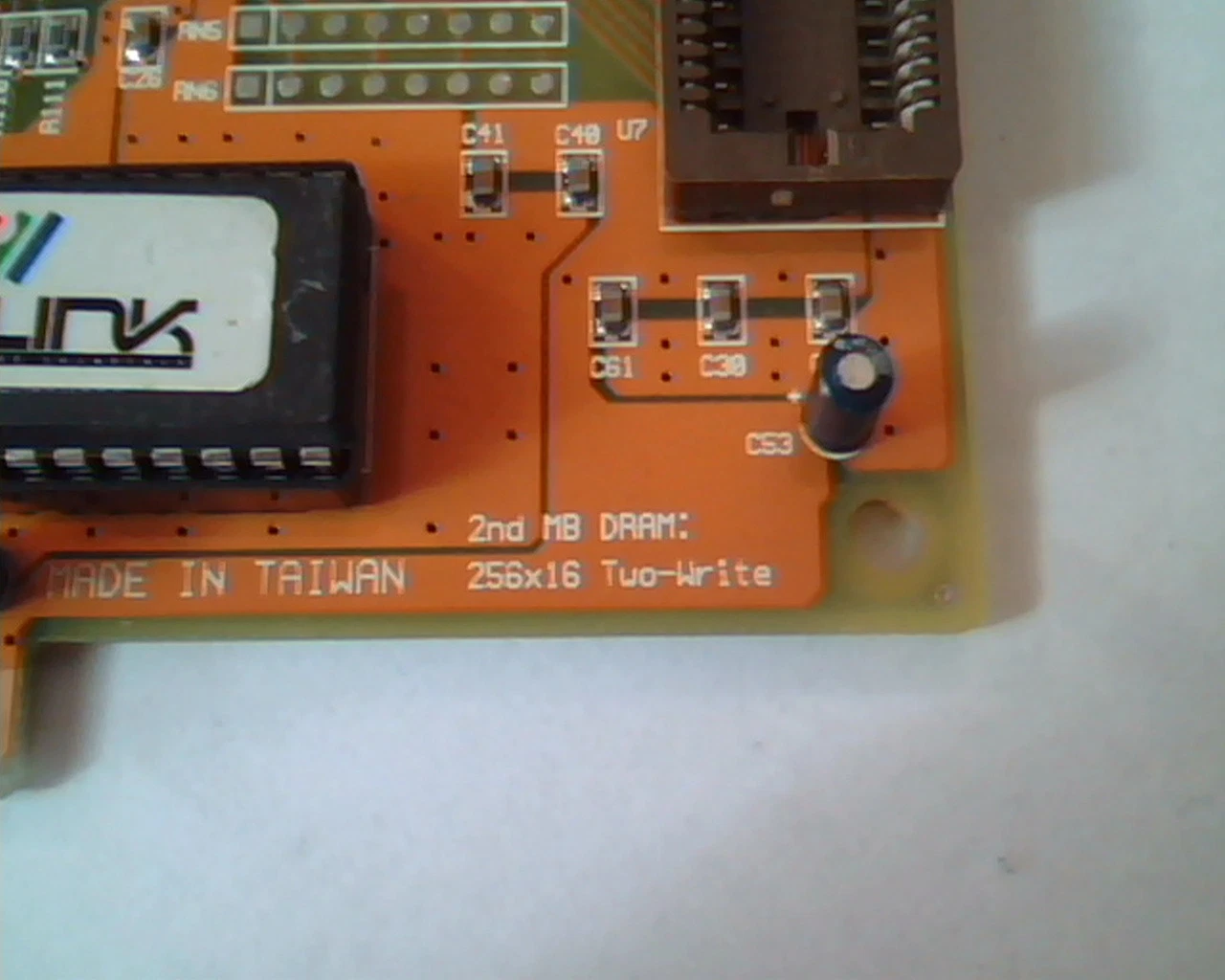 PCI Video card Trident MVGA-T9440PCI DRAM PLVA-95104656 VGA Prolinx TGUI9440 - image 3