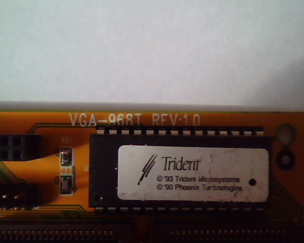 PCI Video card Trident ProVidia9685 VGA-968T Rev 1.0 JRS-VGA-968T VGA TV - image 4