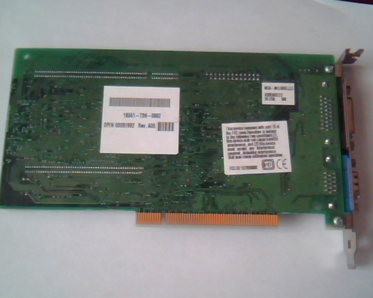 PCI Video card Matrox 590-05 Rev B MGA MIL/4/DELL3 00081992 ID7059000 DVI VGA - image 6