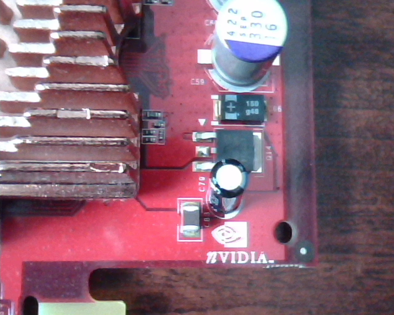 PCI-E express card MSI 8983 Ver 200 NVIDIA 8983-010 TV DVI VGA Video - image 3