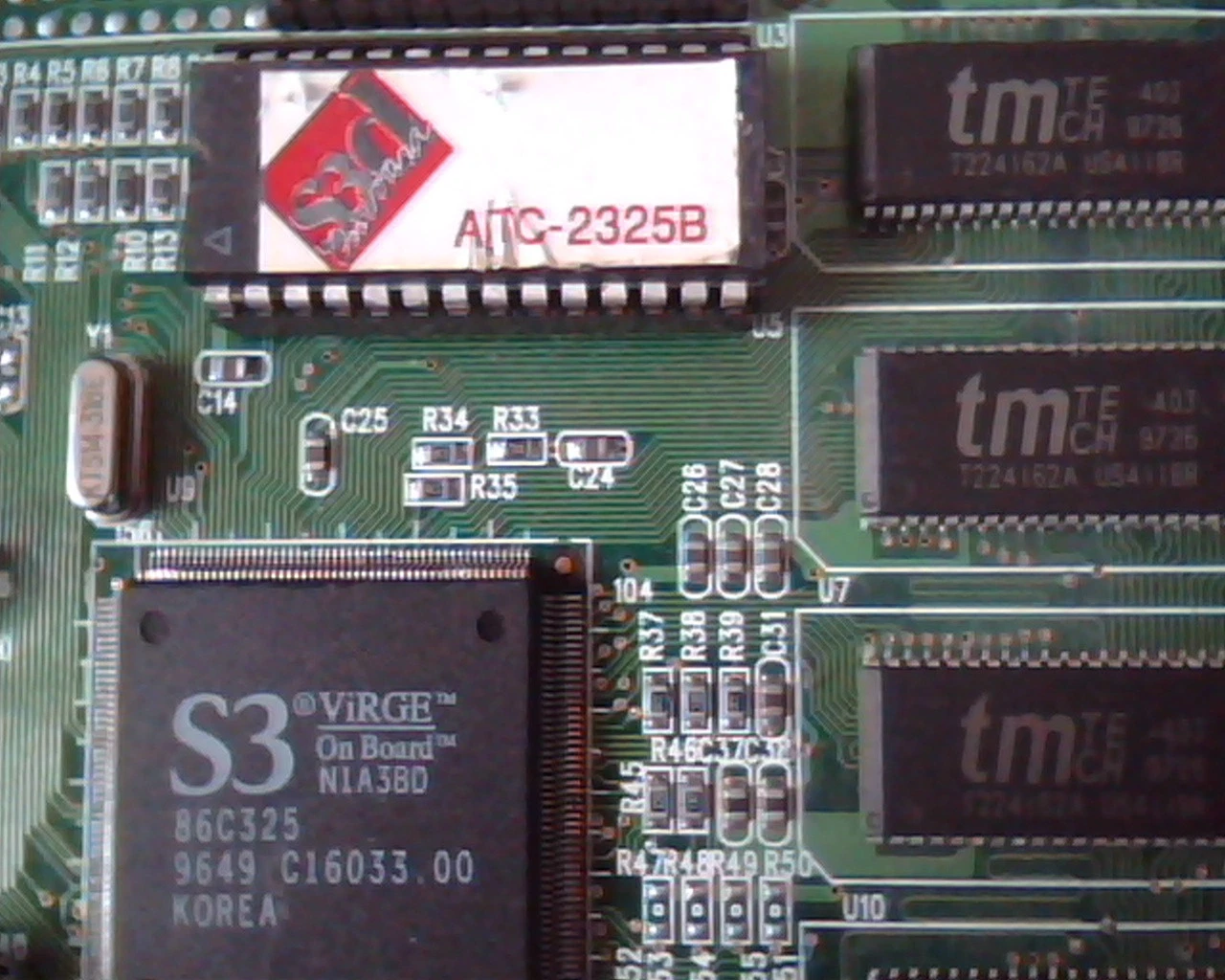 PCI Video card S3 ViRGE s3d ATC-2325B 78Q07425 621-780028 VGA - image 2