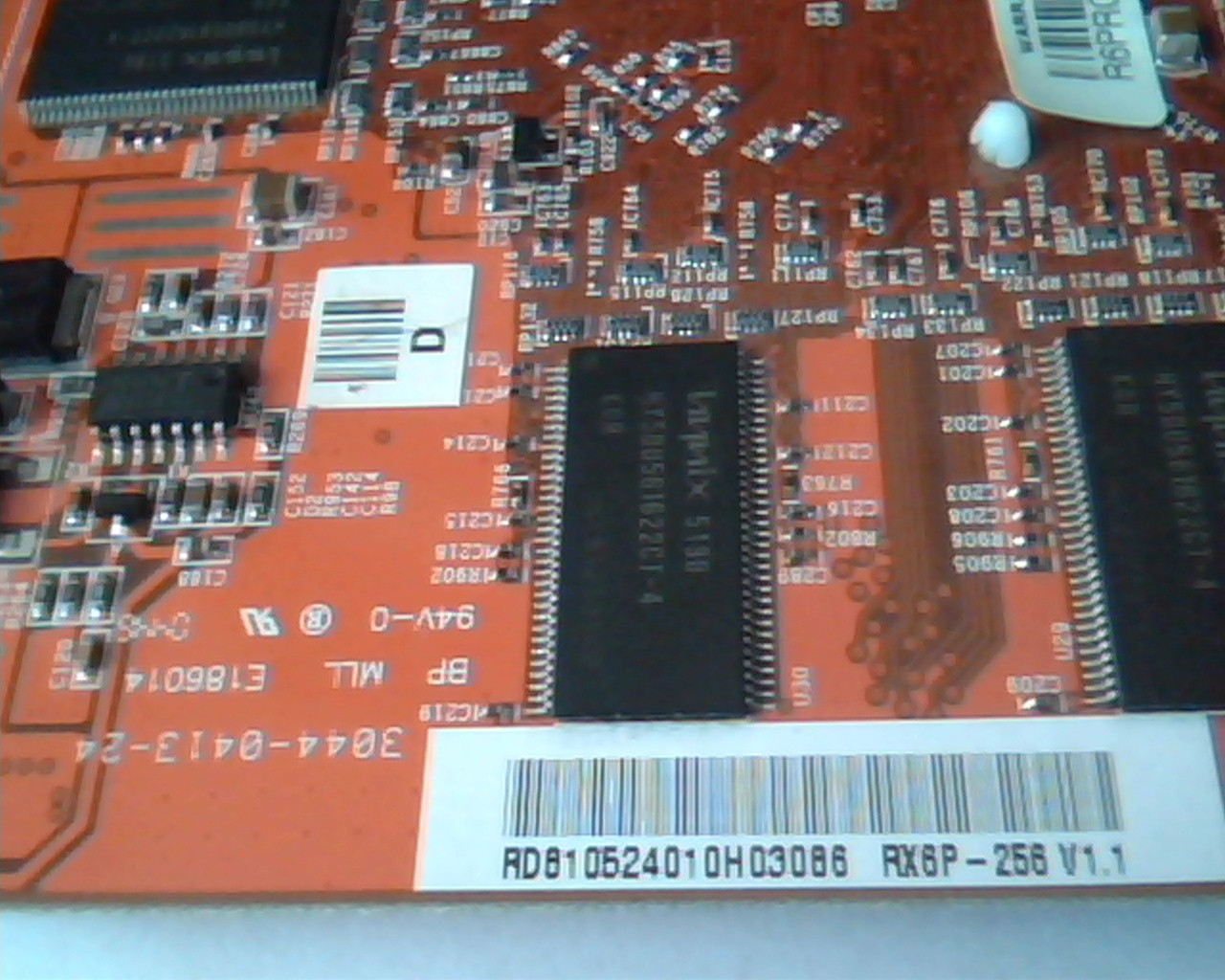PCI-E express card ABIT RX600PRO-256 RX6P-256 V1.1 3044-0413-24 DVI VGA TV - image 4
