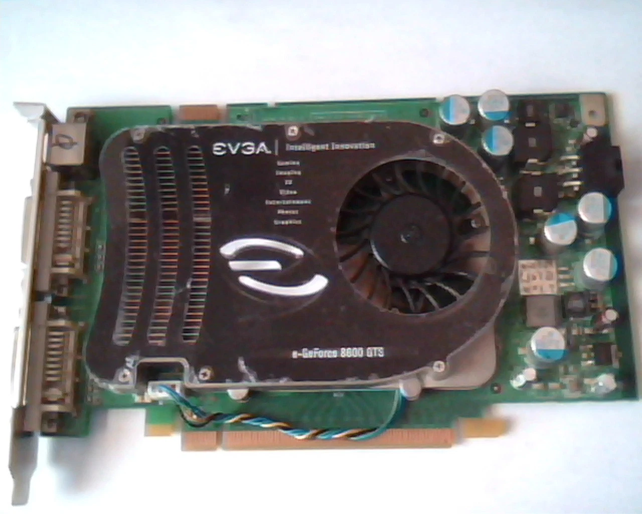 PCI-E express card EVGA e-GeForce 8600 GTS 256MB 180-10401-0000-A02 DVI TV