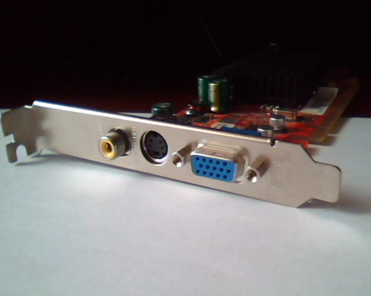 PCI-E express card ASUS RV370SE T 128M 5187-6145 1.02-B01 C1VCP5 VGA S-Video - image 7