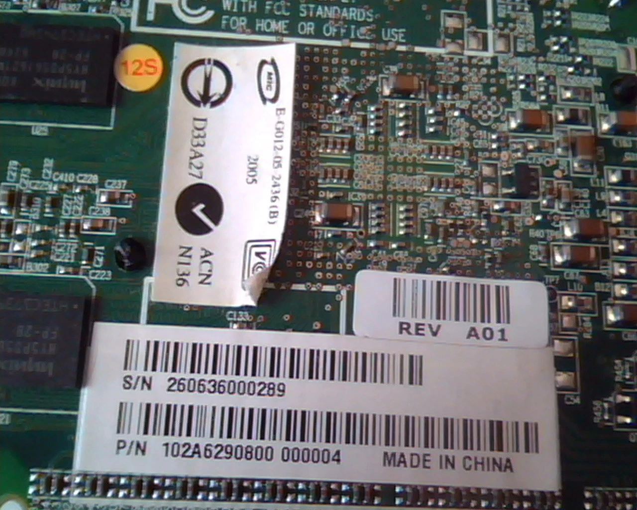 PCI-E express card ATI 109-A62931-02 V026 2.0A 102A6290800 DVI - image 3