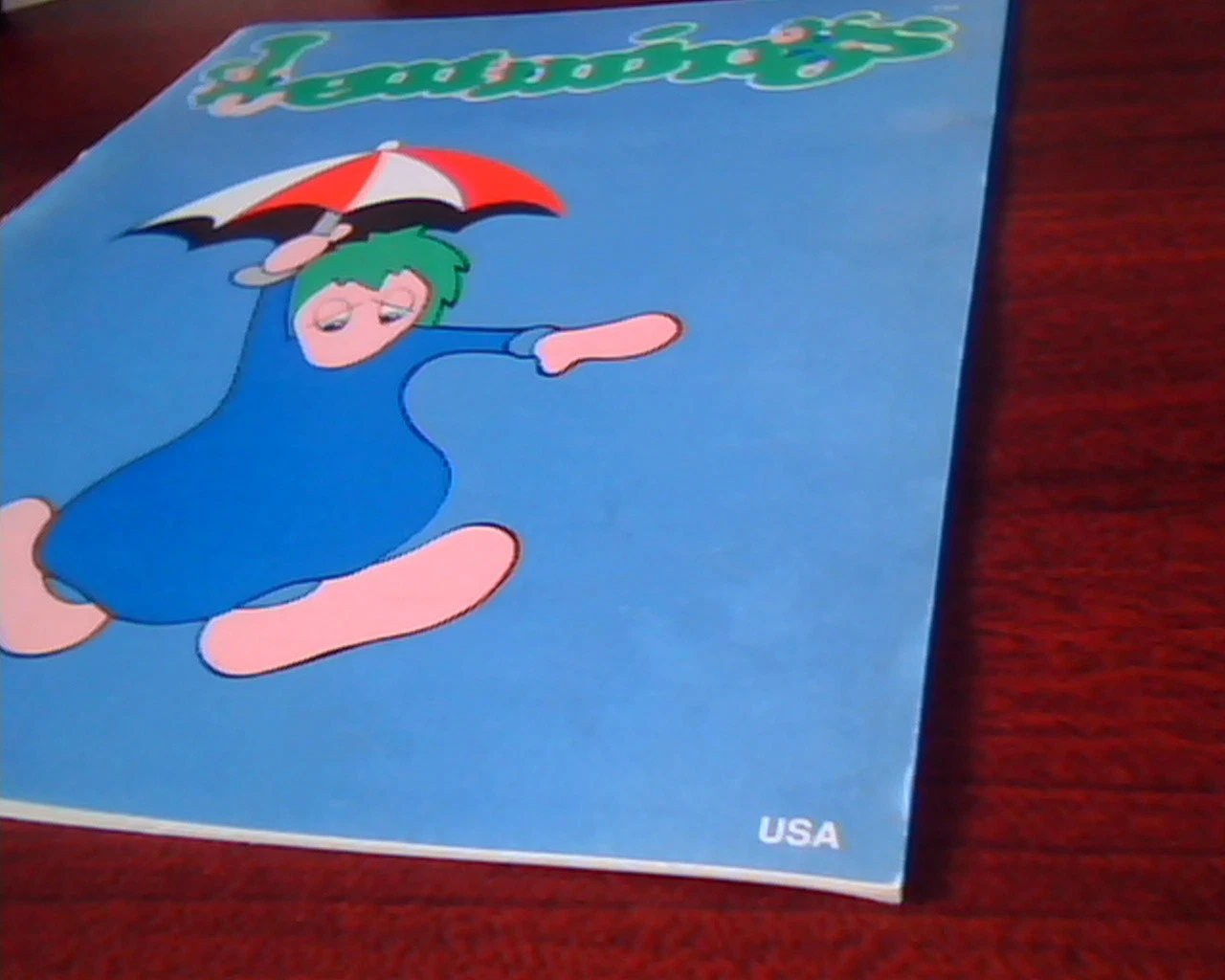 Lemmings - The Complete Lemmings Manual - Psygnosis color vintage game booklet - image 2