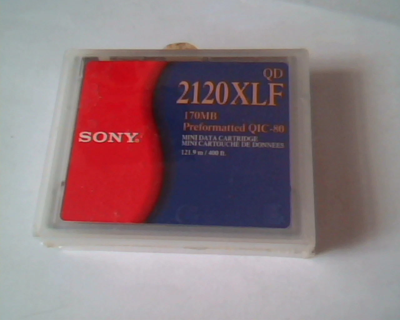 Data Cartridge Storage Sony QD 2120XLF 170MB QIC-80 mini 400ft - BRAND NEW