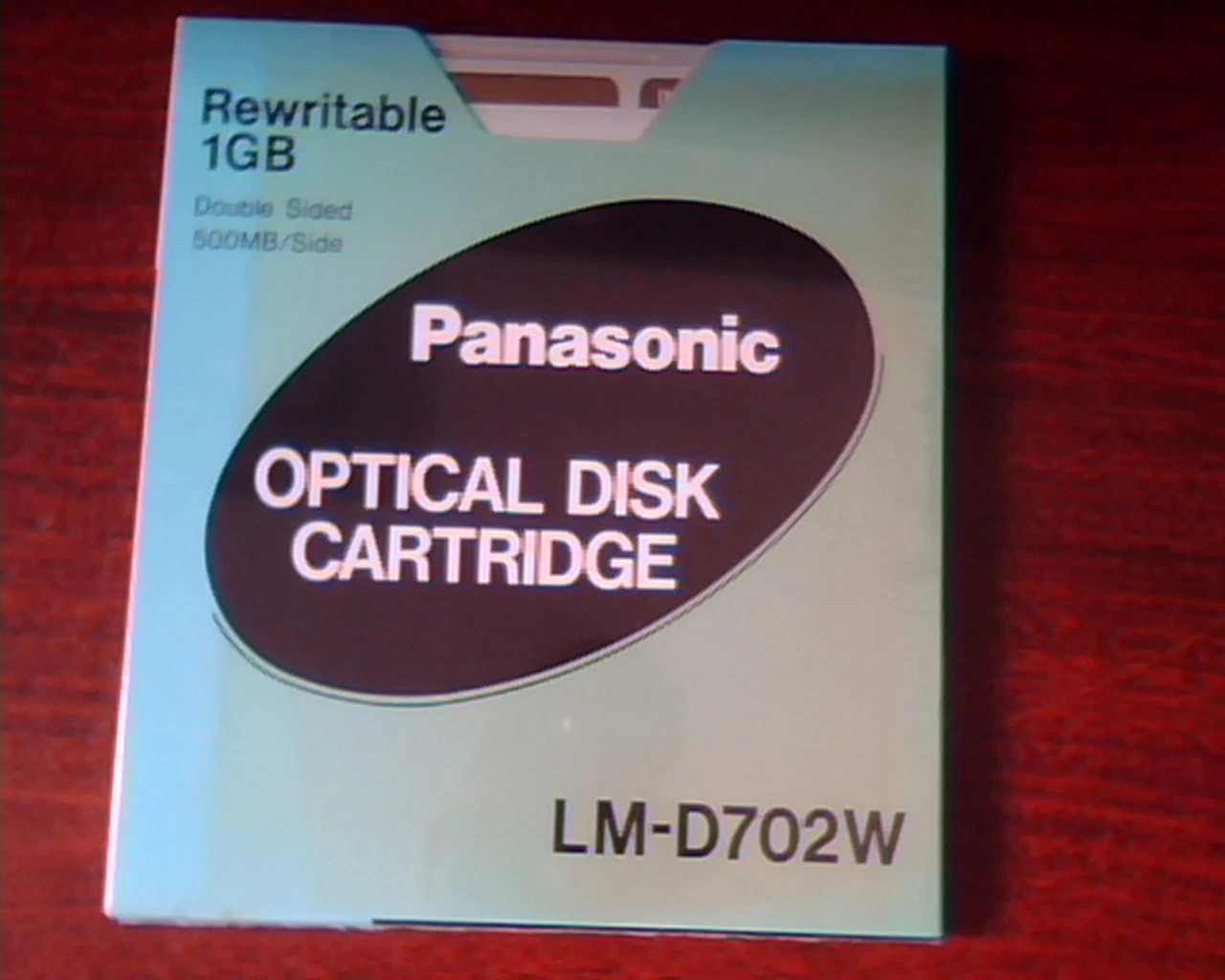 Panasonic Optical Disk Cartridge LM-D702W Double sided 1GB - SET 7 BRAND NEW - image 2