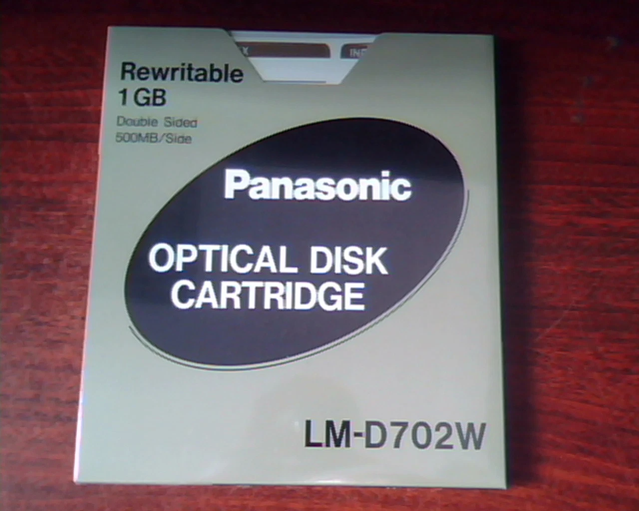 Panasonic Optical Disk Cartridge LM-D702W Double sided 1GB - SET 7 BRAND NEW - image 3