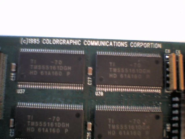 PCI Video card ColorGraphic Mega Lightning PCI 8M Dual S3 Vision968 PC-602167-R3 - image 5
