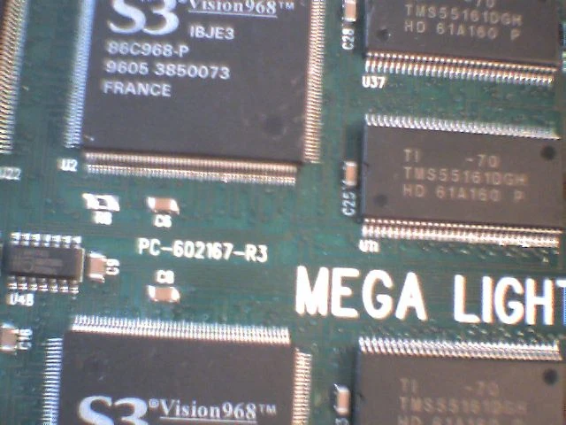 PCI Video card ColorGraphic Mega Lightning PCI 8M Dual S3 Vision968 PC-602167-R3 - image 6