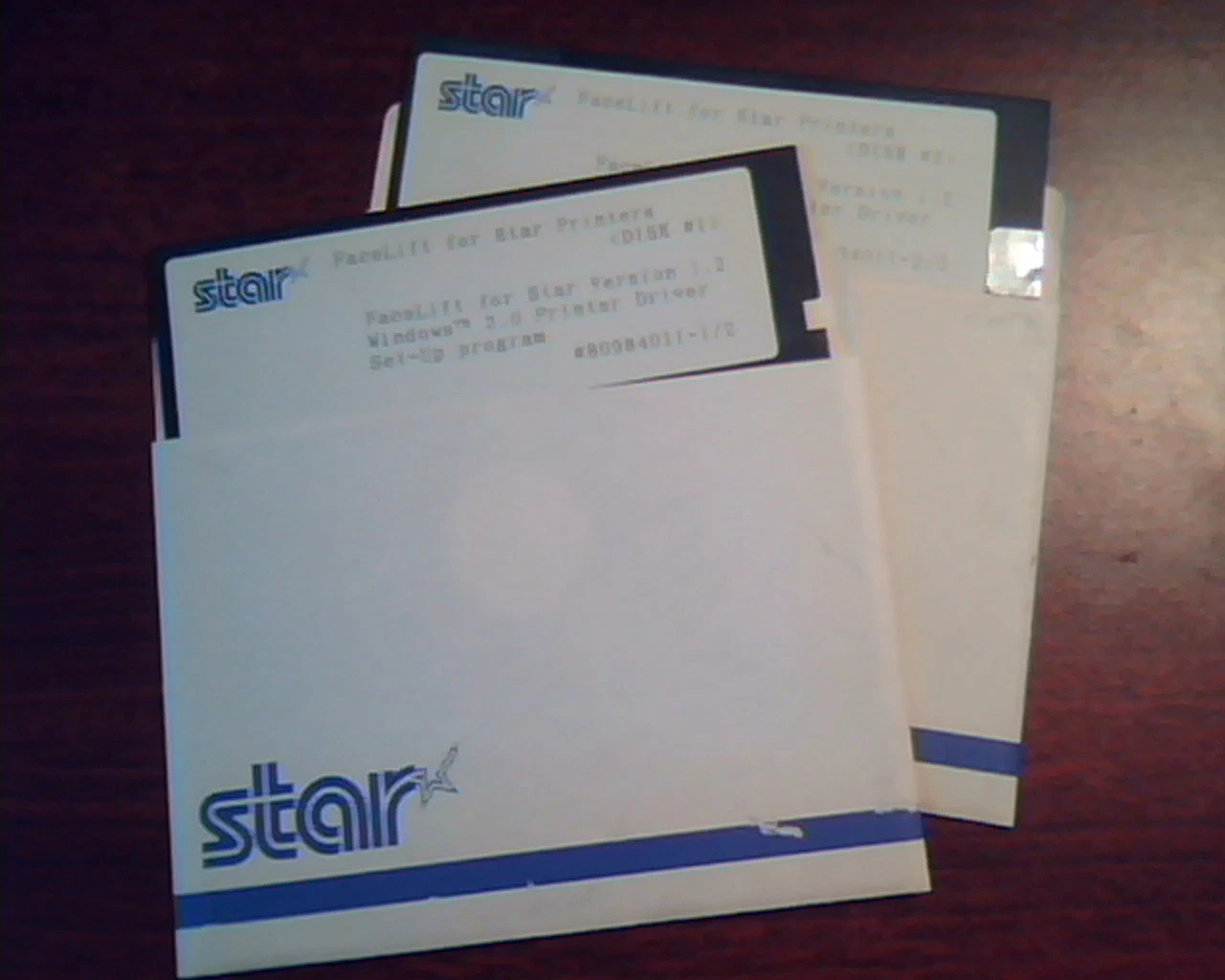 Floppy Disk Star FaceLift for Star Printers Version 1.2 Windows 3.0 Set-up