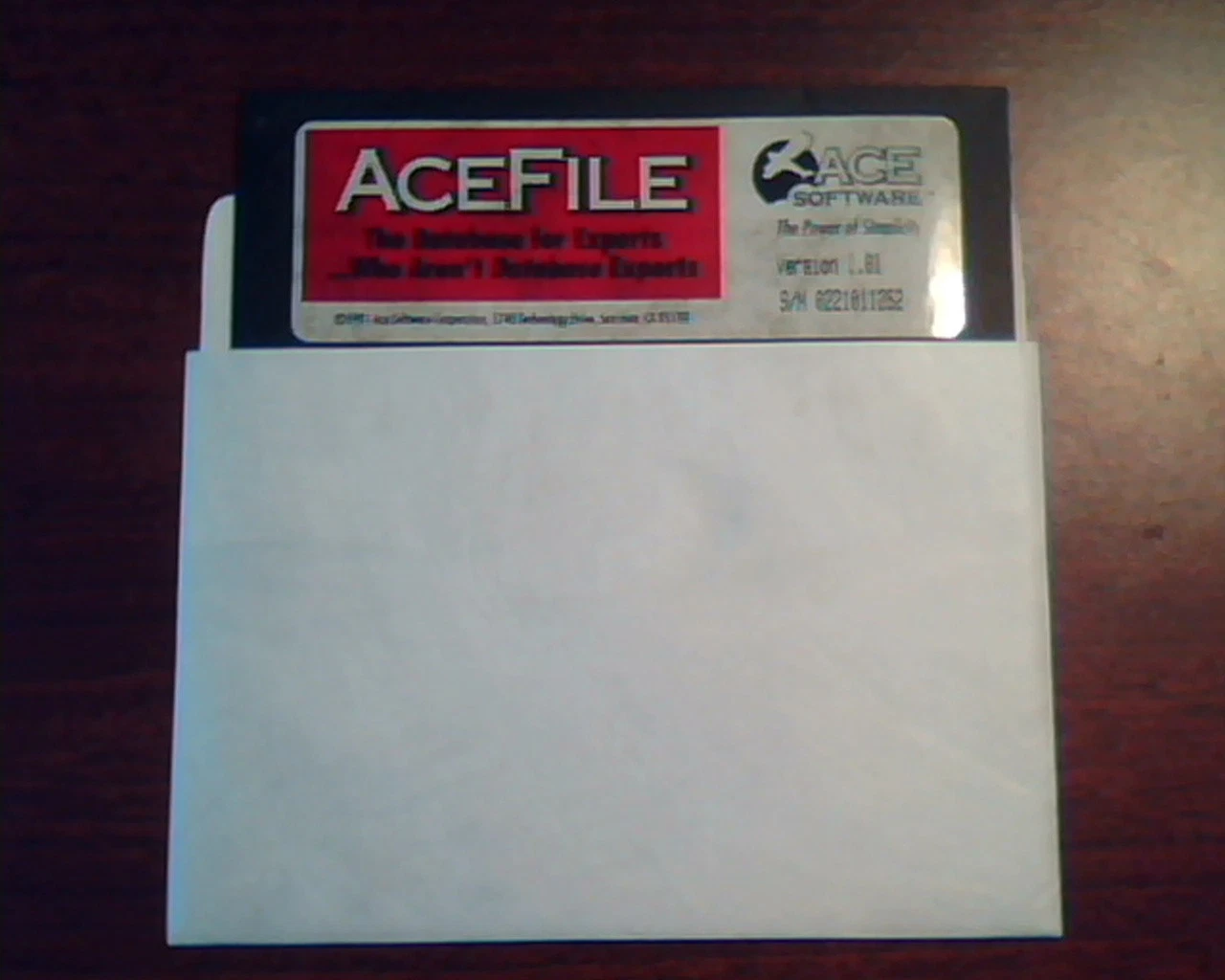 Floppy Disk AceFile Version 1.01 Database