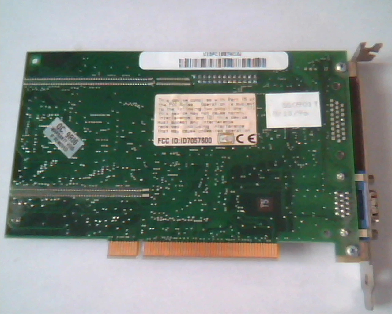 PCI Video card Matrox 576-04 Rev A MGA ID7057600 5509017 VGA 1L90I - image 5