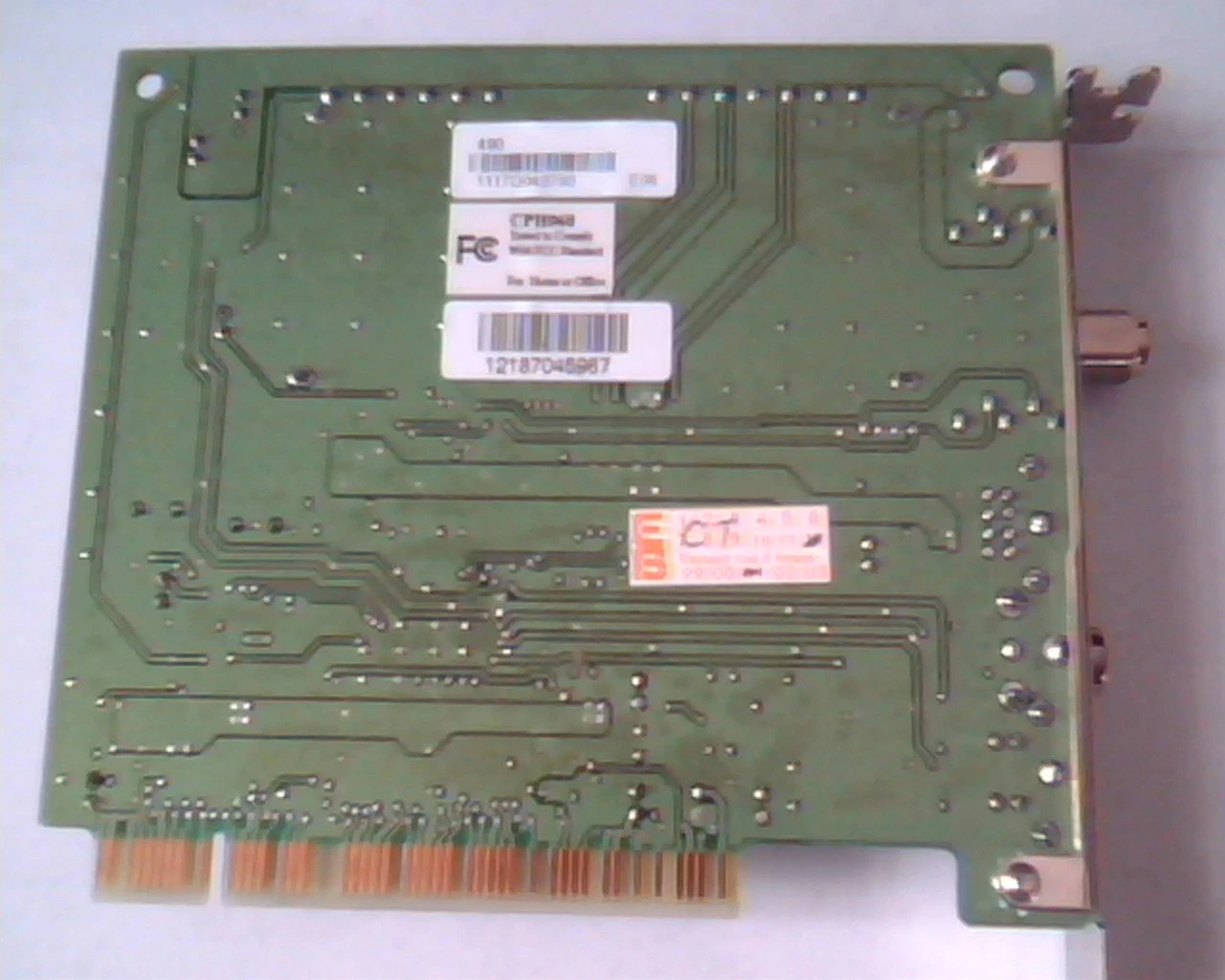 PCI Video card CPH060 80-CP2000600-2 Conexant 8Y 0004 Audio Camera S-Vid tv - image 4