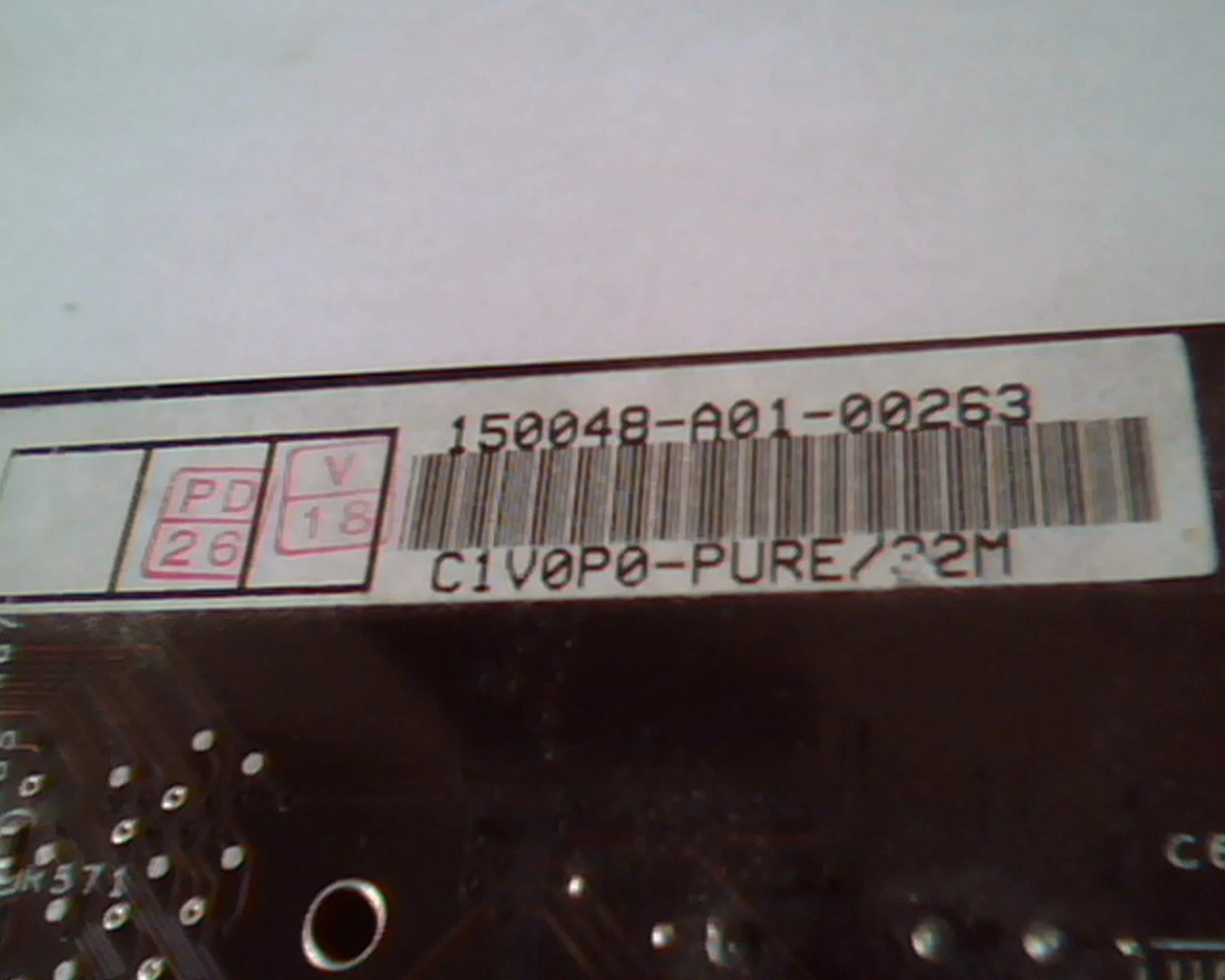 AGP card ASUS V7100Pro 32M 2MX32 V7100Pro/PURE/SD/U VGA 150048-A01-00263 - image 3