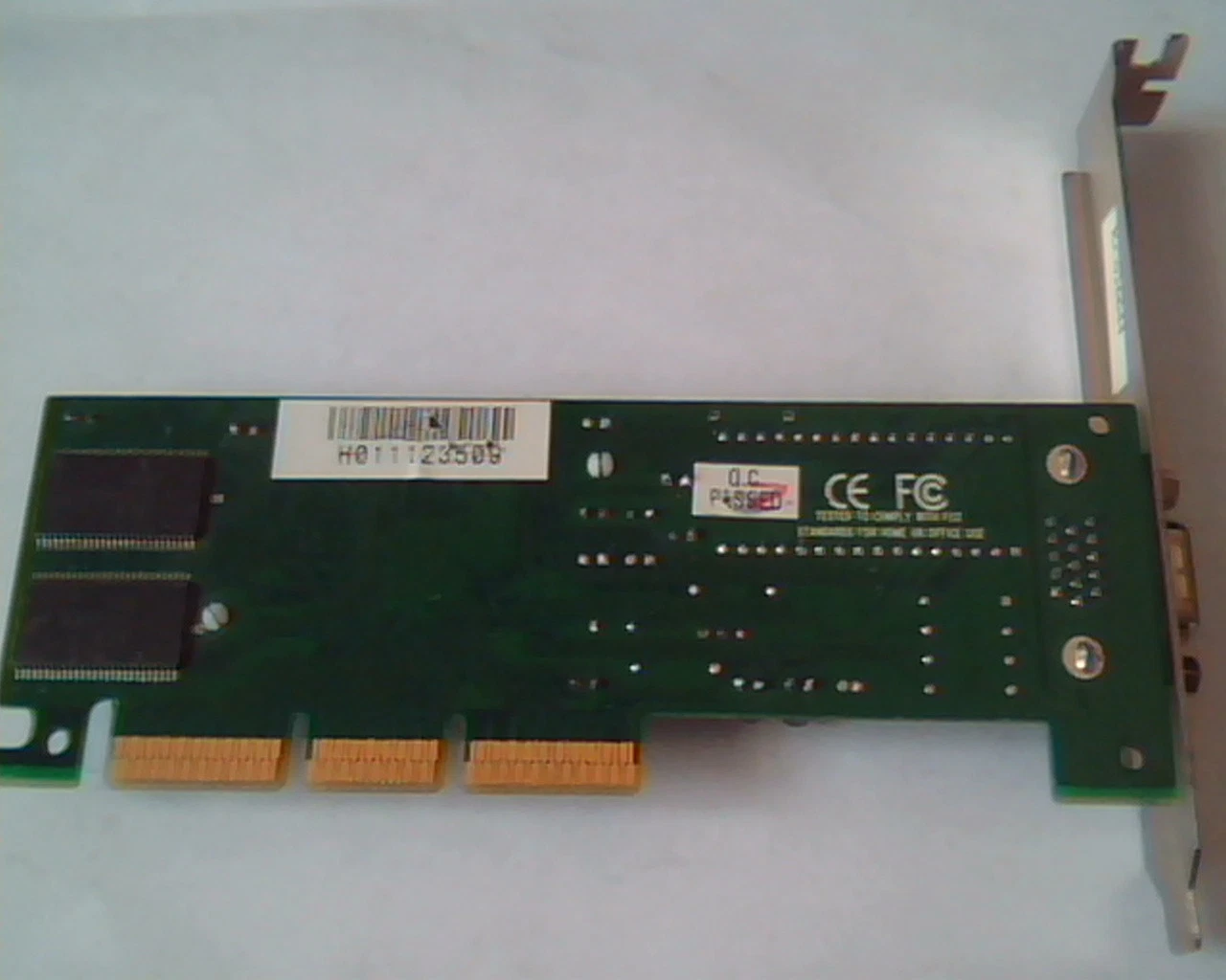 AGP card TNT2 M64 CE-406 32MB VGA very short 4VNTDH02 video graphics - image 4