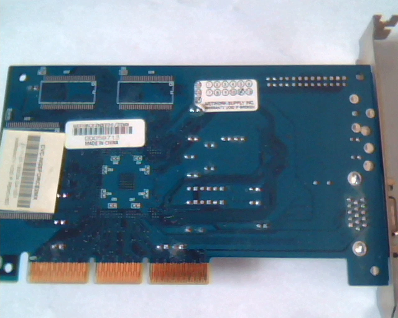 AGP card GeForce2MX Ver D 32MB GeForce 2MX 200 2X200 CVC-NGEFORCE2MX VGA - image 4